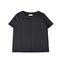 【日本製】 tシャツ 半袖 ユニセックス パフォーマンスtシャツ アドエルム エコ楽 無地 クルーネック 丸首 ベアスムース エコ素材 ブラック(Makuake-W05-3-bk)